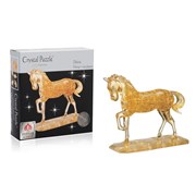 картинка 3D головоломка Лошадь золотая от магазина