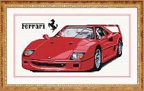 картинка Мозаичная картина - ZKT003 Ferrari от магазина
