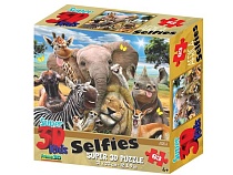 картинка Пазл "Африка селфи" ("Africa Selfies"), 63 детали/H.Robinson  PR13542 от магазина