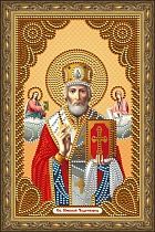 картинка Алмазная живопись иконы Святой Николай Чудотворец 20х30 от магазина