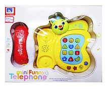 картинка Развивающая музыкальная  игрушка - Телефон на бат. 29*24*6 см от магазина
