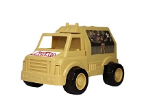 картинка Игрушка транспортная Армейский автомобиль,  пластик, ТМ MOTORRO  HL-17504 от магазина
