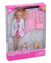 картинка Кукла "Ветеринар"Defa" с аксесс. в/к 23*5*32.5 см. от магазина