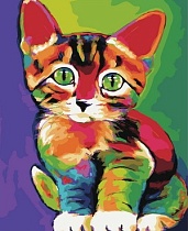 картинка Картина по номерам на подрамнике Милый котенок 40х50, GX34300 от магазина